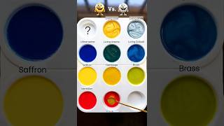 Living Gold Vs Living Silver  Satisfying Color Mixing paintmixing satisfying colors shorts [upl. by Thomas154]