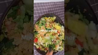 Healthy red Lentils Salad shortfeed food shortsexplore vegan [upl. by Enyad74]