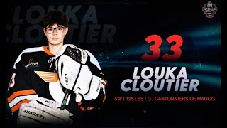 Espoir du Repêchage LHJMQ Rencontrez Louka Cloutier [upl. by Gerius]