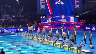 Mens 400m Individual Medley FinalCarson Foster [upl. by Thorma]