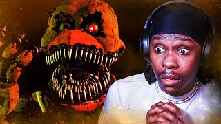 Horror Hater FINALLY Plays FIVE NIGHTS AT FREDDYS [upl. by Truda]