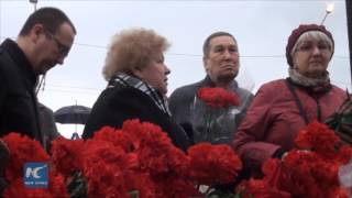 Monument unveiled to victims of FlyDubai plane crash on 1year anniversary [upl. by Stasny]