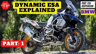 EP12A BMW Dynamic ESA Explained Damping Modes Riding Modes Rear Preload amp DDC how do they work [upl. by Telocin663]