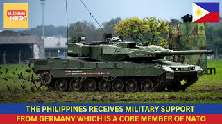 THE PHILIPPINES RECEIVES TANK AND JET FIGHTER FROM GERMANY [upl. by Latihs986]