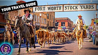 Fort Worth Stock Yards Travel Guide  How to See Everything in 1 Day  24 hours in Fort Worth TX [upl. by Byrdie]