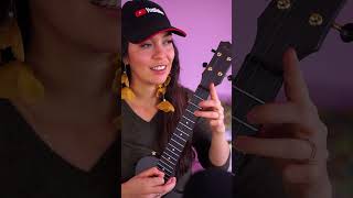 Lovesong by The Cure on Ukulele Tutorial Shorts [upl. by Eimilb]