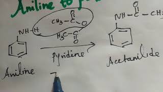 Aniline to pbromoanilineOrganic Chemistry 12chemistry [upl. by Enetsirk548]