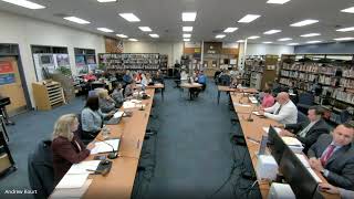 Board of Education Meeting  November 12 2024  Chatham Central School District NY [upl. by Sparhawk]