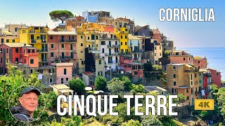 Cinque Terre  Corniglia  Walking Tour  Italy  🇮🇹 4K [upl. by Iahs]