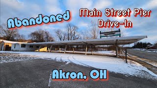 Abandoned Main Street Pier DriveIn  Akron OH [upl. by Jocelyne]