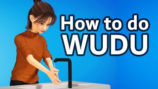 How to do wudu women ablution  Step by Step [upl. by Litha]