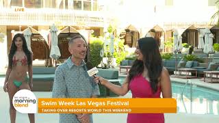 Resorts World Hosts Inaugural Swim Week Las Vegas 1 [upl. by Honig]