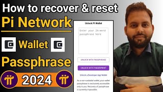 How to recover Pi network Passphrase  password  Pi network app Passphrase forget kaise kare [upl. by Anilrats]