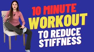 10 Minute Workout To Reduce Stiffness In Knee After Knee Replacement Surgery [upl. by Irmo]