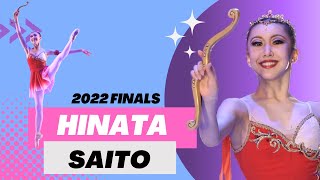 BALLET  Youth America Grand Prix 2022 Finals  Diana and Acteon  Hinata Saito [upl. by Kwang121]