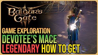 How to Get Devotee’s Mace Legendary Baldurs Gate 3 [upl. by Ordnazil]