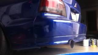 25quot straight pipe 2000 galant turbo [upl. by Atiseret]