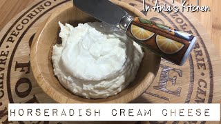 Horseradish Whipped Cream Cheese  Puszysty Serek Chrzanowy  Recipe 301 [upl. by Vary605]