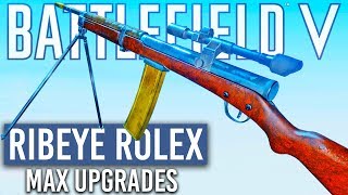 Fully Upgraded Ribeyrolles 1918 Battlefield 5 [upl. by Gnaw]