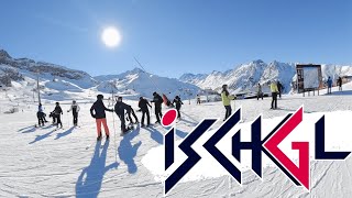 Ischgl  Skiing on slopes 1 20 and 23 [upl. by Kwapong]