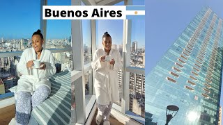 Tour of an INCREDIBLE AirBnB in Buenos Aires Argentina [upl. by Anovahs]