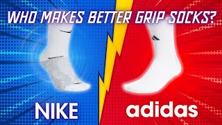 Nike Grip Socks vs Adidas Grip Socks [upl. by Ennayar]