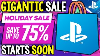 GIGANTIC PSN HOLIDAY SALE 2023 STARTS SOON [upl. by Wallack]