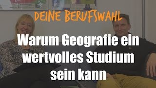 Berufswahl Studium Geografie  Geographie studieren  14 [upl. by Peddada]