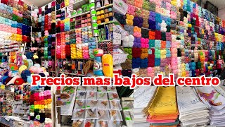 MEGA MERCERÍA con nuevos productos de temporada 🤯 ESTAMBRES SERVILLETAS HILOS AGUJAS [upl. by Acessej172]