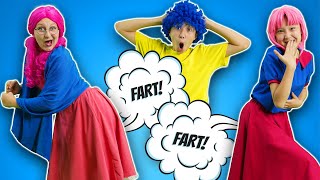 We Are a Gassy Poopy Family  The Funny Fart Family  Nursery Rhymes amp Kids Songs  Hahatoons Songs [upl. by Oirramed]