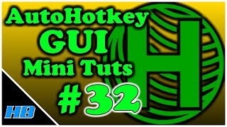 AHK GUI AutoHotkey Gui Mini Tut 32 Creating Presets Batch SelectDeSelect [upl. by Adelric956]