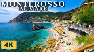 ITALY  CINQUE TERRE MONTEROSSO AL MARE WALKING TOUR 2022 4K [upl. by Enyaht766]