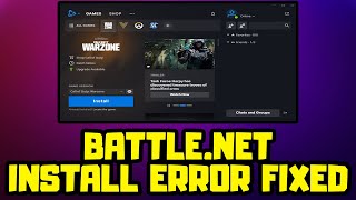 How to FIX BattleNet Installation Error [upl. by Britt]