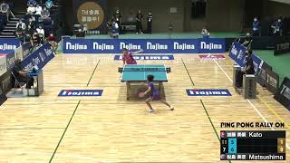 FULL MATCH  9 yo 松島美空 Miku Matsushima vs 加藤美優 Miyu Kato TLeague Nojima Cup 2022 WSR1 [upl. by Inneg157]