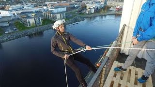 Rappellering på Steinkjer kornsilo [upl. by Sseb402]