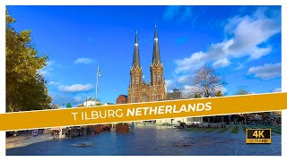 Tilburg Center The Netherlands 🇳🇱 4K Walking Tour  Spring 2023 [upl. by Oicnaneb]