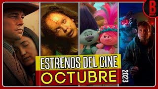 ESTRENOS del CINE OCTUBRE 2023  Películas que se Estrenan en Octubre 2023 [upl. by Musser46]