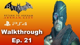 Deadshot Aims At Arkham City Batman Arkham City Remastered PS4 Walkthrough Gameplay Ep 21 [upl. by Ojadnama]