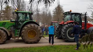 John deere 6195m vs stayer cvt 6225 [upl. by Suchta812]