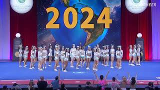 Cheer Extreme Senior Elite  Finals 2024 The Cheerleading Worlds WITH SOUND [upl. by Ayekehs]