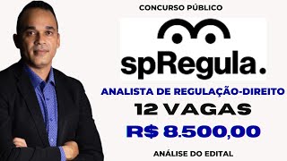 Concurso Público SP Regula  Analista de RegulaçãoDireito [upl. by Adnuhsor216]