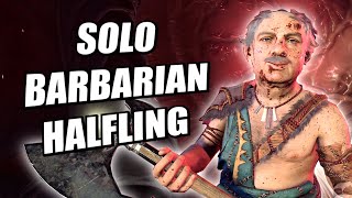 🔴 BG3 Solo Barbarian Halfling [upl. by Fritzie]