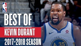 Best Of Kevin Durant  2018 NBA Season [upl. by Nilyam399]