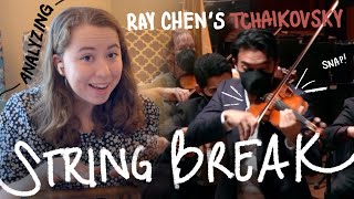 What Happened in Ray Chens Tchaikovsky String Break [upl. by Wertheimer]