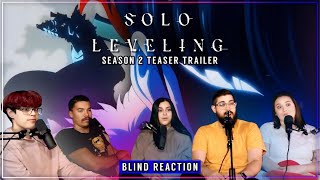 Solo Leveling Season 2 Official Teaser Trailer  Reaction [upl. by Borras]