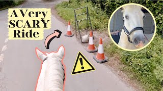 Get ready with me for a very scary ride  POV horse ride  This Esme AD [upl. by Edra]