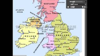 ScotlandEngland Map Real vs BBC [upl. by Shapiro]