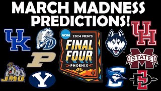 Filling Out Joe Lunardi’s BRACKETOLOGY MARCH MADNESS BRACKET PREDICTIONS [upl. by Gabi]