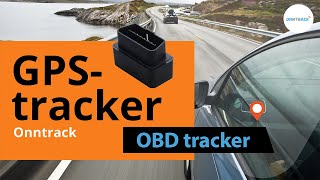 Onntrack OBD GPStracker Eenvoudige installatie Plug amp Play [upl. by Cardie]