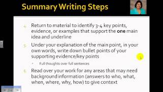 Mastering the Skill of Summary Writing [upl. by Mikkel]